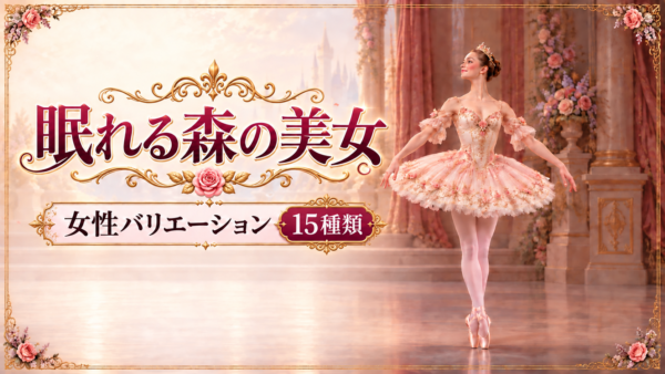 眠れる森の美女の女性バリエーション15種類