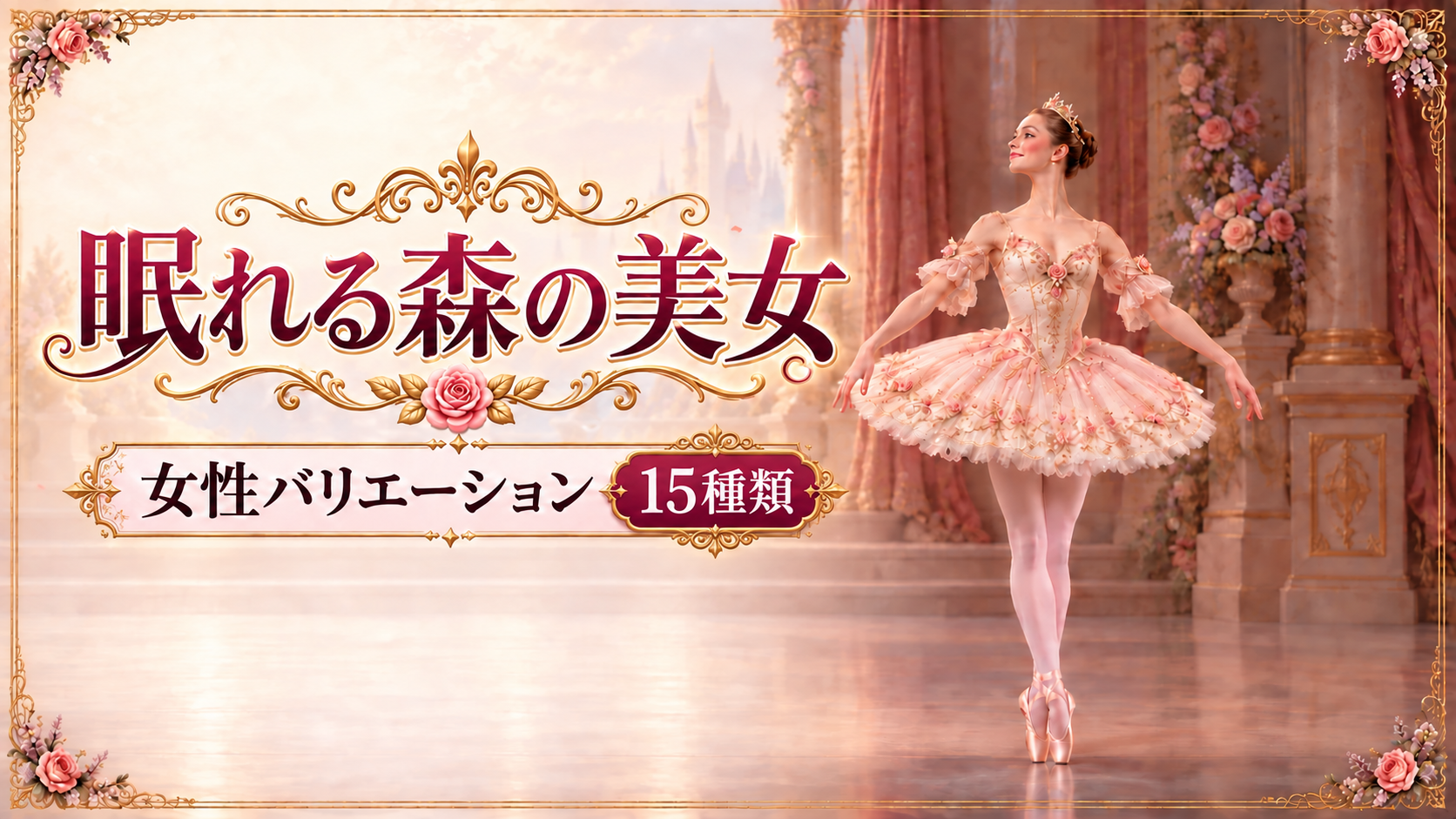 眠れる森の美女の女性バリエーション15種類